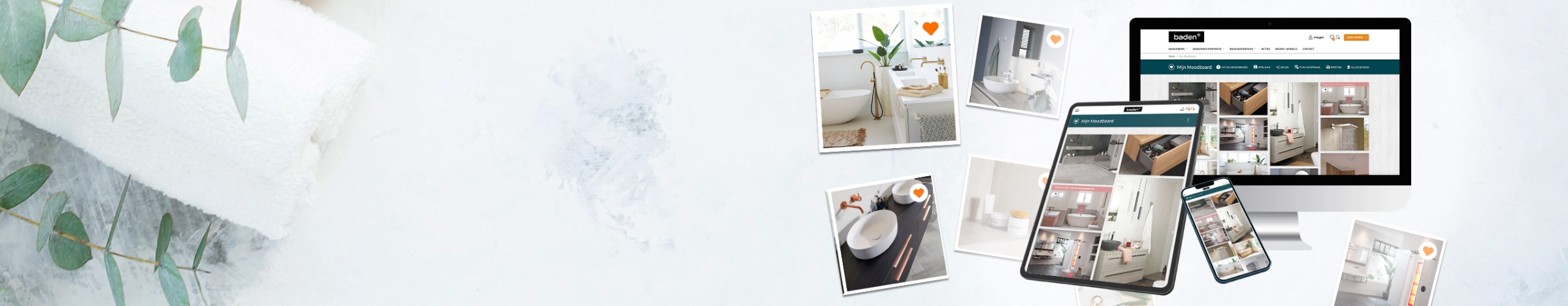 Badkamer moodboard maken - Ga aan de slag met je eigen badkamer moodboard