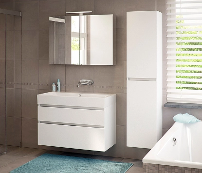 Een Bruynzeel badkamermeubel maakt uw badkamer compleet-Baden+ Een Bruynzeel badkamermeubel maakt uw badkamer compleet-Baden+