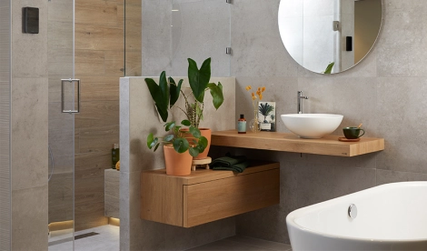 Scandinavische badkamers - Baden+