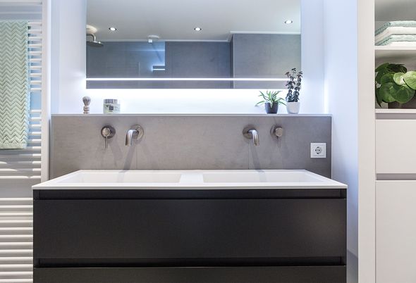 Ongebruikt Luxe kleine badkamer in Maarssen - Aangenaam Badkamers MX-26