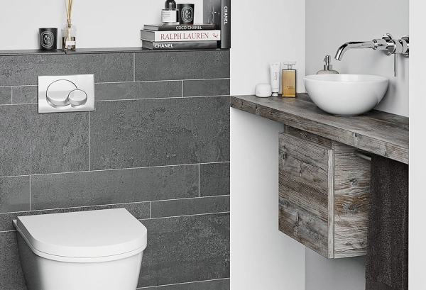 Wastafel toilet - Bubbelshop Badkamers specialist in complete badkamers