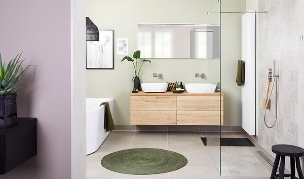 oogst rok Dor Groene badkamer inspiratie? Bekijk de groene badkamer - Baden+