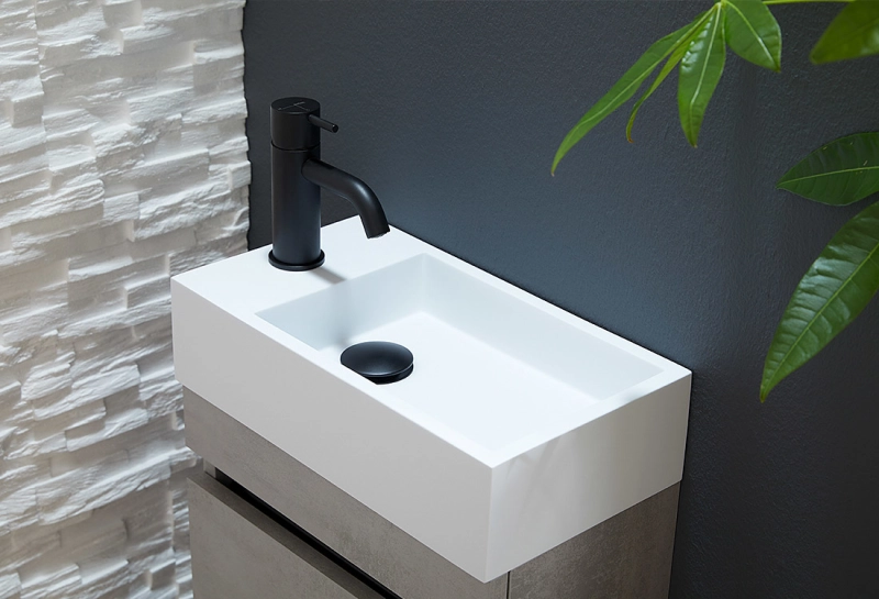 Wastafel toilet - Van der Meulen specialist in complete badkamers