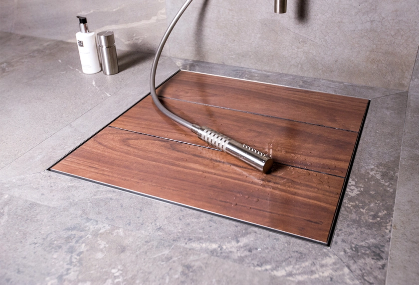 Easy drain design douchegoot AGO Badkamers & Tegels