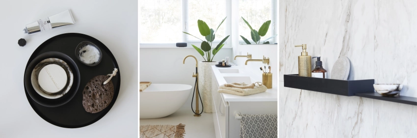 Binnenkijken in een trendy badkamer - Binnenkijken in een trendy badkamer