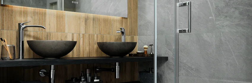 Antraciet badkamer - Antraciet badkamer
