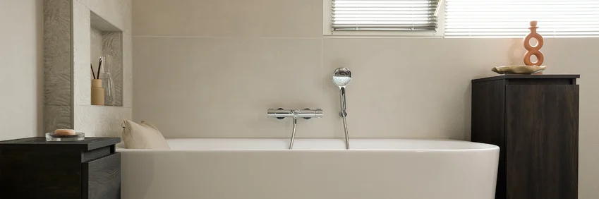 Binnenkijken bij een japandi badkamer in Volendam - Binnenkijken bij een japandi badkamer in Volendam